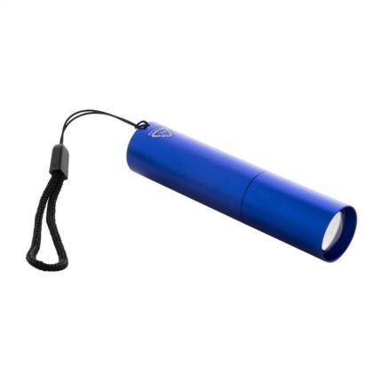 Chargelight Tone – polnilna svetilka iz recikliranega aluminija, modra – AP864122-06