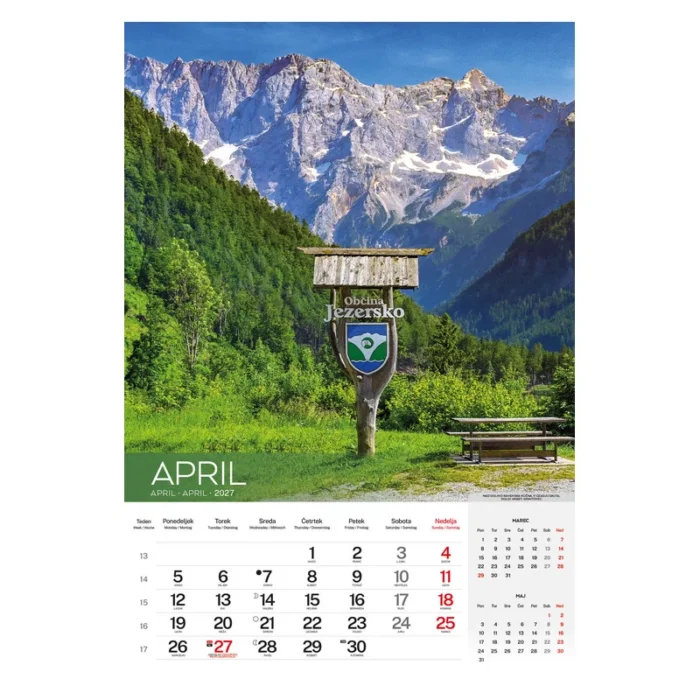 KOLEDAR ALPE SLOVENIJE 2027 – M - slika 6