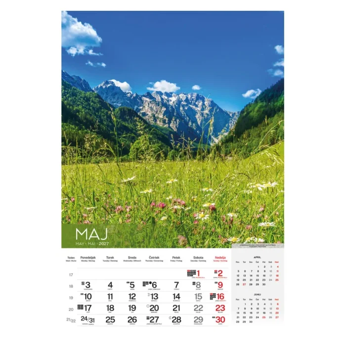 KOLEDAR ALPE SLOVENIJE 2027 – M - slika 7