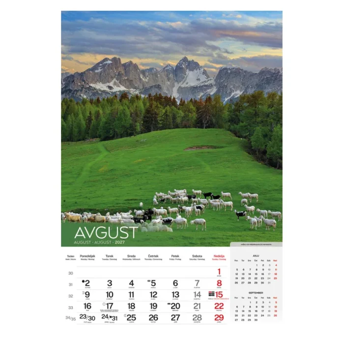 KOLEDAR ALPE SLOVENIJE 2027 – M - slika 10