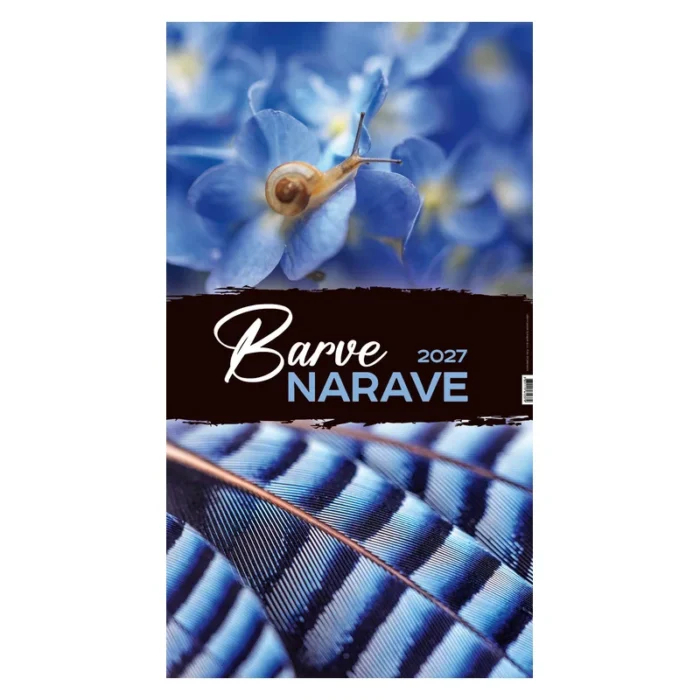 Koledar BARVE NARAVE 2027 - M - slika 2
