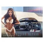 KOLEDAR GIRLS & CARS 2027 – M - slika 5