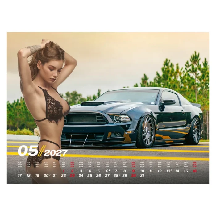 KOLEDAR GIRLS & CARS 2027 – M - slika 7