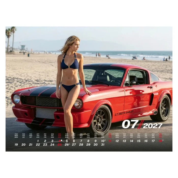 KOLEDAR GIRLS & CARS 2027 – M - slika 9
