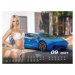 KOLEDAR GIRLS & CARS 2027 – M - slika 11