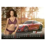 KOLEDAR GIRLS & CARS 2027 – M - slika 13