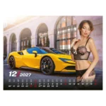KOLEDAR GIRLS & CARS 2027 – M - slika 14