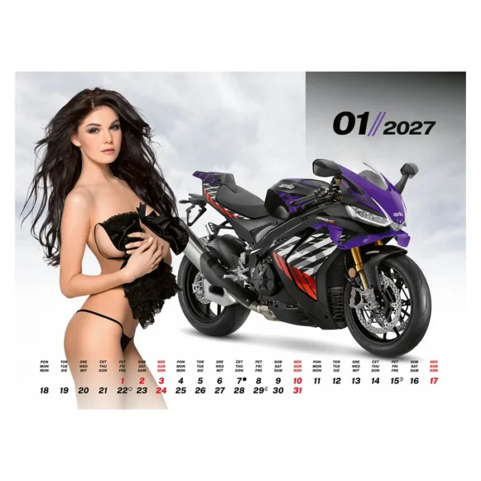 KOLEDAR MOTORJI 2027 – M - slika 3