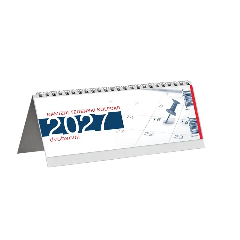 koledar-namizni-pokoncni-2027-j-modro-rdec KOLEDAR NAMIZNI POKONČNI 2027 – J - slika 1