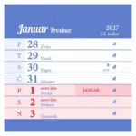 KOLEDAR PIRAMIDA 2027 – J