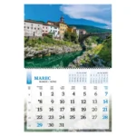 KOLEDAR POZDRAVLJENA, SLOVENIJA (dvodelni) 2027 – M - slika 5