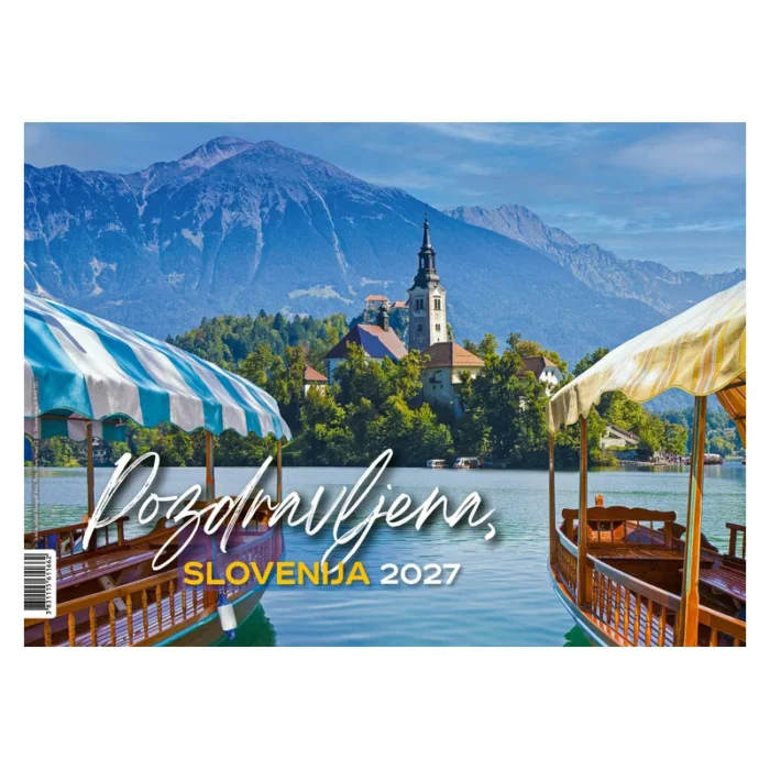 KOLEDAR POZDRAVLJENA, SLOVENIJA (dvodelni) 2027 – M - slika 2