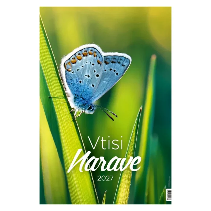 KOLEDAR VTISI NARAVE  2027 – M - slika 2