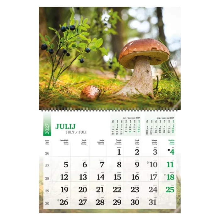 KOLEDAR ZELENI ZAKLADI SLOVENIJE (dvodelni) 2027 – M - slika 9