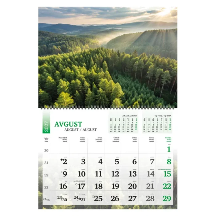 KOLEDAR ZELENI ZAKLADI SLOVENIJE (dvodelni) 2027 – M - slika 10