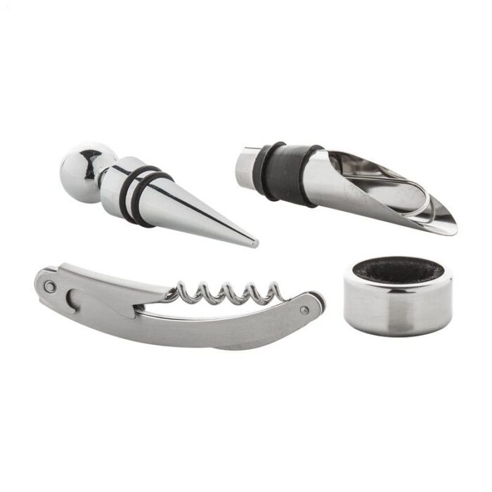 Moristel – vinski set, srebro – AP804907