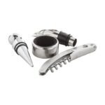 Moristel – vinski set, srebro – AP804907