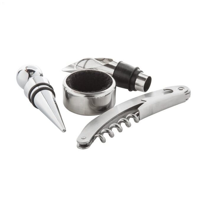 Moristel – vinski set, srebro – AP804907
