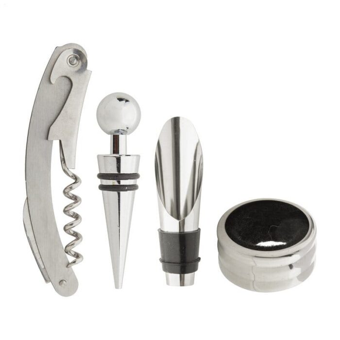 Moristel – vinski set, srebro – AP804907