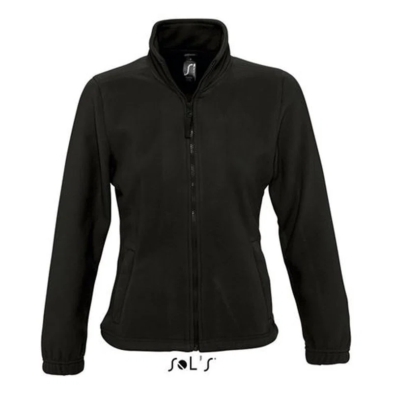 so54500-black SOL'S North Fleece – ženska flis jakna - slika 1