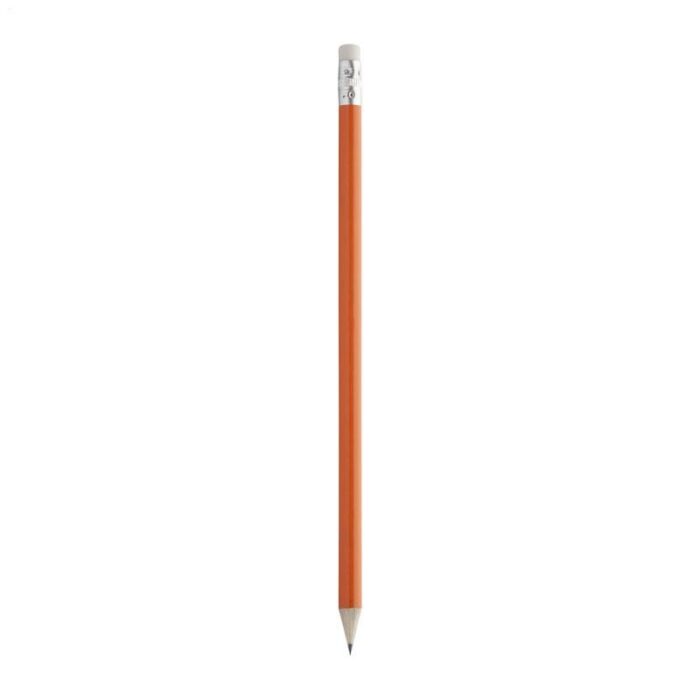Woncil – leseni svinčnik z radirko, oranžna – AP761194-03